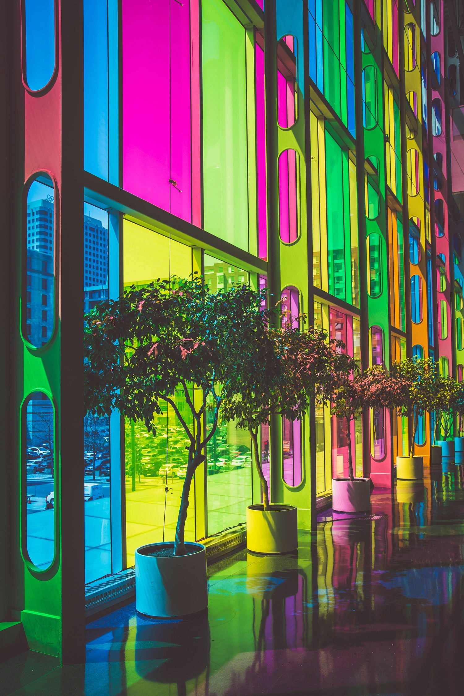 Wie wirkt Regenbogenfolie in Opal-Optik? Erfahren Sie mehr über Lichtstreuung und Eleganz